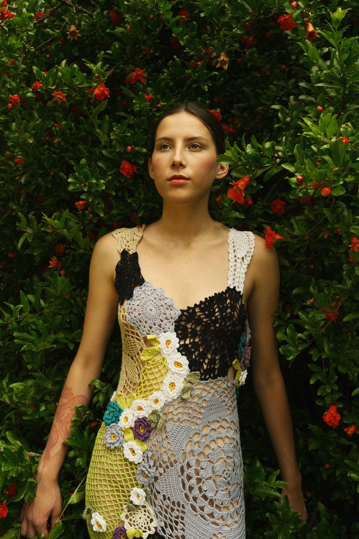 The Intimacy of Humans — Abito crochet Robin Capelli